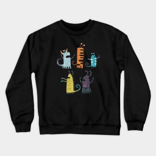 Secretly Veggie Monsters Crewneck Sweatshirt